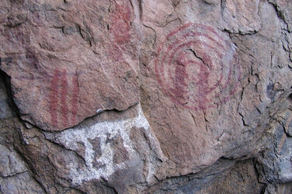 pitture rupestri in malawi - rock painting in Malawi